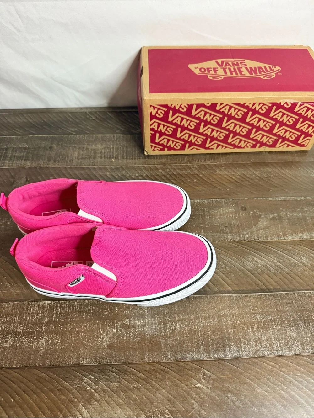 Vans slip kids
